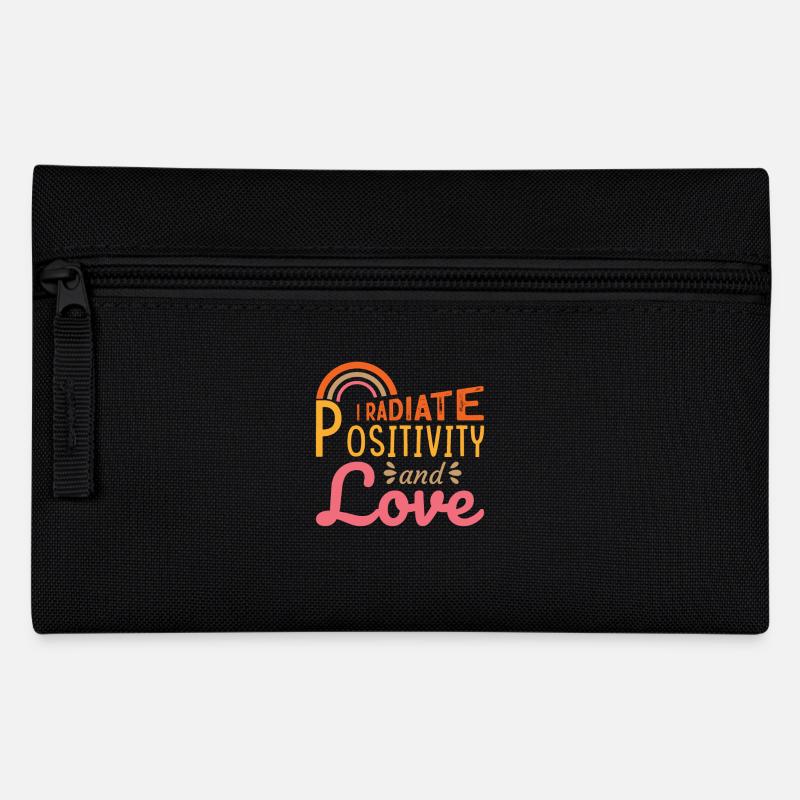 Conception d’affirmations positives inspirantes pour - Trousse - noir