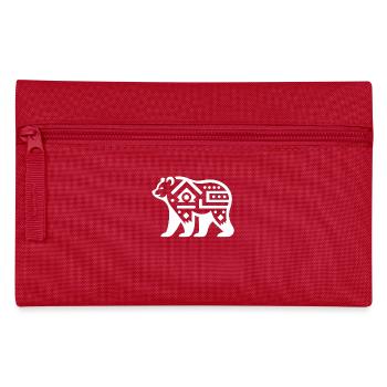 Ours Amérindien Zodiaque - Trousse - rouge - Devant