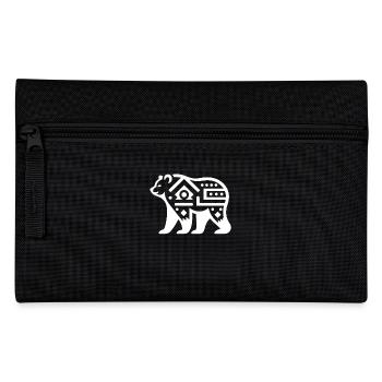 Ours Amérindien Zodiaque - Trousse - noir - Devant