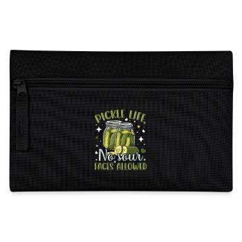 Pickle life- Cucumber Gifts- Cucumber Tshirt - Pencil Case - black - Front