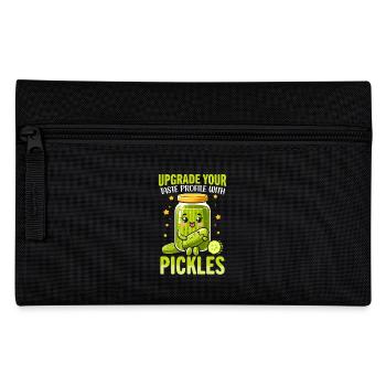 pickles- pickles gifts, pickles tshirt - Pencil Case - black - Front