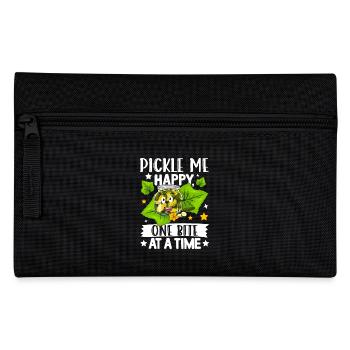 pickles- pickles gifts, pickles tshirt - Pencil Case - black - Front