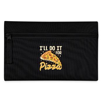 I ll Do It For Pizza- Pizza Geschenke - Federtasche - Schwarz - Vorne