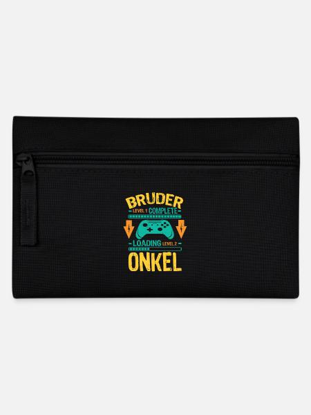 Bruder Level Complete Werdender Onkel Loading - Federtasche - Schwarz