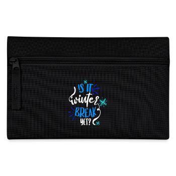 C’est la trêve hivernale ? - Colorisé - Trousse - noir - Devant