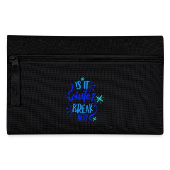 Winter Break - Pencil Case - black - Front