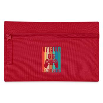 Stufe 6 6 Freigeschaltetes Geschenk - Federtasche - Rot - Vorne