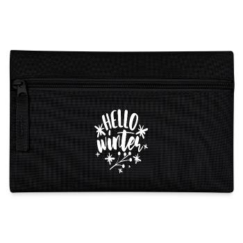 Bonjour l’hiver - Trousse - noir - Devant
