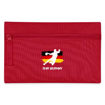 Handball Team Germany - Pencil Case - red - Front