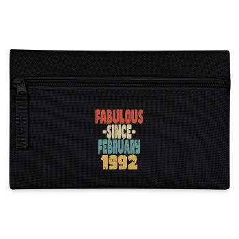 Fabulous February 1992 - Pencil Case - black - Front