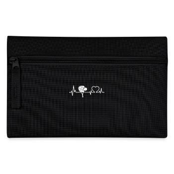 Battement de cœur Joueur De Padel - Trousse - noir - Devant
