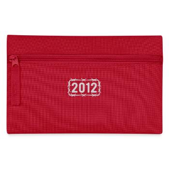 Geburtstag Jahrgang 2012 Stacheldraht - Federtasche - Rot - Vorne