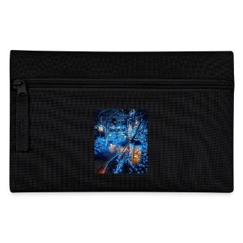 Forest Boardwalk, Japan - Pencil Case - black - Front