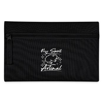 Gerbil is my spirit animal - Pencil Case - black - Front