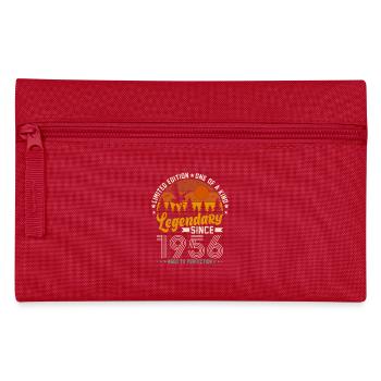 Jahrgang 1956 Limitierte Auflage - Federtasche - Rot - Vorne