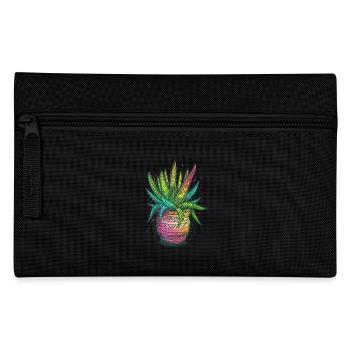Aloe Vera Psychedelic Succulent Plant Gardener - Pencil Case - black - Front