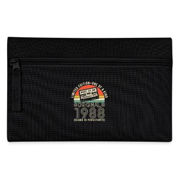 1988 Birthday 1988 Born in 1988 Birthday - Pencil Case - black - Front