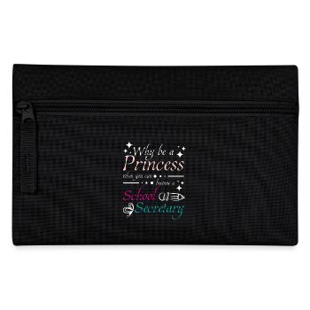 Princess school secretary - Pencil Case - black - Front