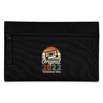 Vintage 2022 Best of 2022 - 3 Year Old Birthday - Pencil Case - black - Front