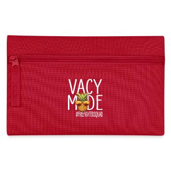 Firefighter Vacation Vacy Mode Firefightersquad - Pencil Case - red - Front