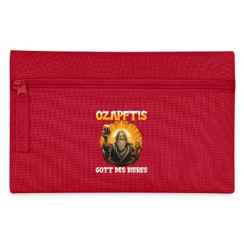 Buveur de bière Amateurs de bière Boire de l’alcool Bière de fête - Trousse - rouge - Devant