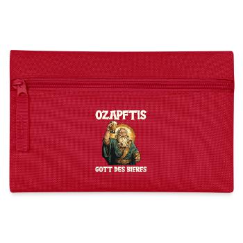 Buveur de bière Amateurs de bière Boire de l’alcool Bière de fête - Trousse - rouge - Devant