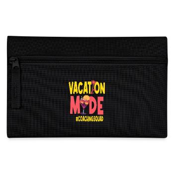 Coaching Vacation Vacy Mode Coachingsquad - Pencil Case - black - Front