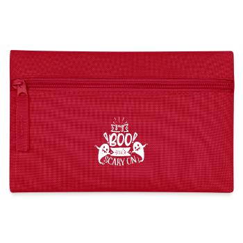 Sag BOO und grusel weiter - Federtasche - Rot - Vorne