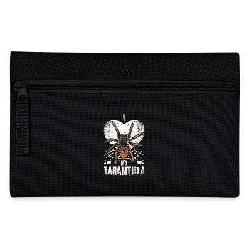 I Love My Tarantula - Pencil Case - black - Front
