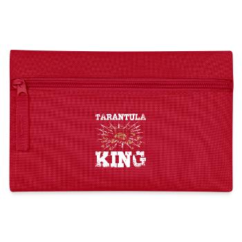Boy Tarantula King - Pencil Case - red - Front