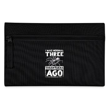 I was normal three Tarantulas ago - Federtasche - Schwarz - Vorne