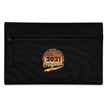 2021 Original 2021 Vintage Vintage Retro Jahrestag - Federtasche - Schwarz - Vorne