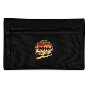 2016 Geburtstag 2016 Geboren im Jahr 2016 Geburtstag - Federtasche - Schwarz - Vorne