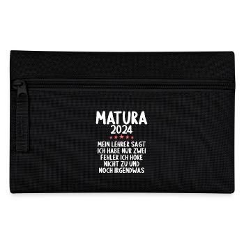 Matura Jeunes Filles Femmes et Hommes Matura 2024 - Trousse - noir - Devant