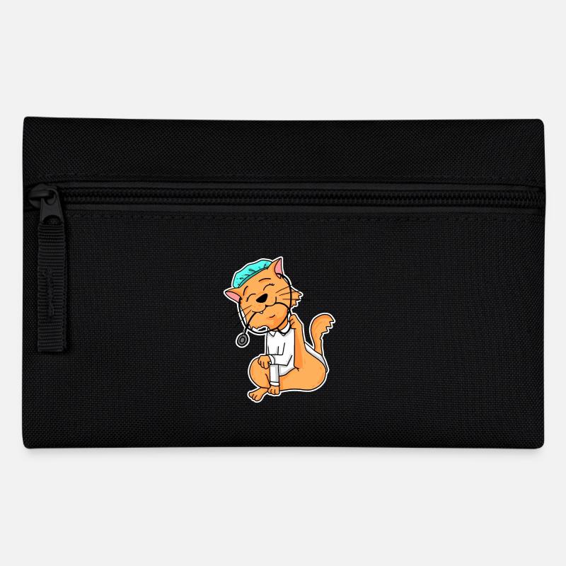 Cadeau de médecine vétérinaire vétérinaire pour animaux - Trousse - noir
