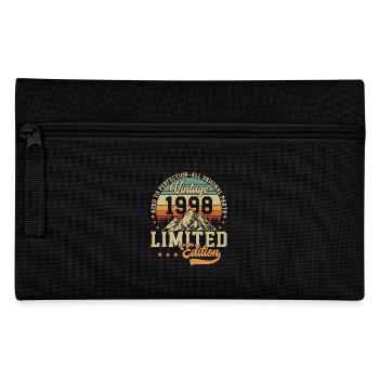 1998 Geburtstagsgeschenk 1998 Jahrgang 1998 Geschenk - Federtasche - Schwarz - Vorne
