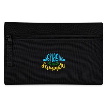 Splash into Summer - Pencil Case - black - Front