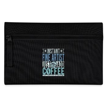 Artiste instantané Fine Il suffit d’ajouter du café - Trousse - noir - Devant
