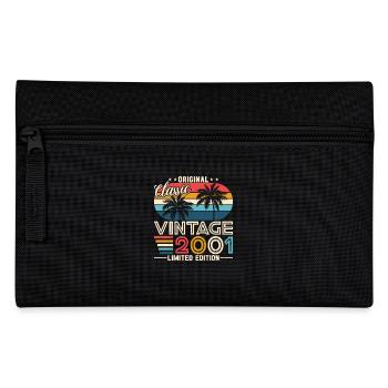 Vintage 2001 aged to perfection - Pencil Case - black - Front