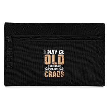 Je suis peut-être vieux, mais je sais comment attraper des crabes - Trousse - noir - Devant