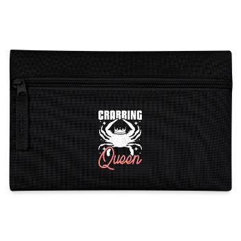 Fille Crabe pêche Crabbing Queen - Trousse - noir - Devant