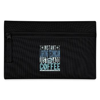 Instant Lighting Technician Just Add Coffee - Pencil Case - black - Front