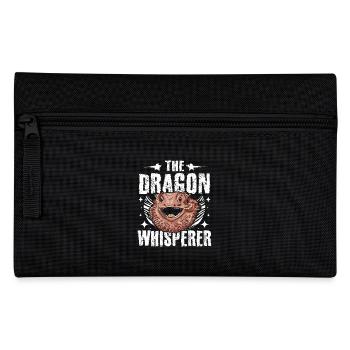 Le chuchoteur de dragon barbu - Trousse - noir - Devant
