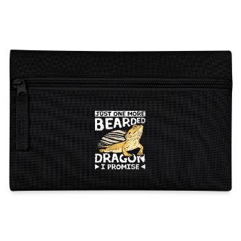 Just one more bearded dragon I promise - Pencil Case - black - Front