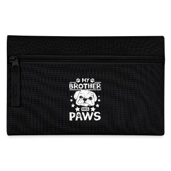 My Shih Tzu brother has paws - Pencil Case - black - Front