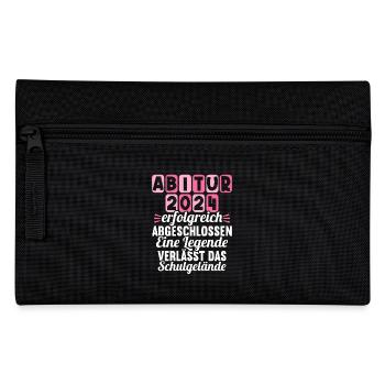 Abitur Young Girls Abitur Abitur 2024 - Pencil Case - black - Front
