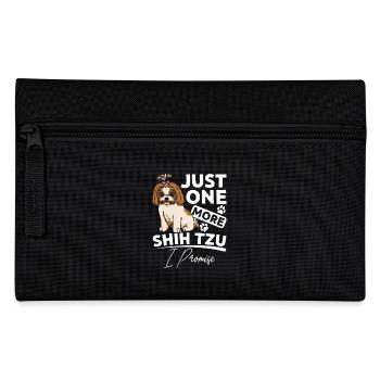 Juste un shih tzu de plus, je vous le promets - Trousse - noir - Devant