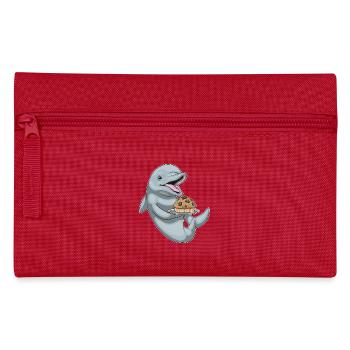 Delfin Muffin - Federtasche - Rot - Vorne