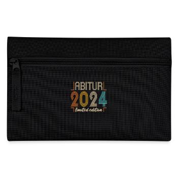 Abitur Young Girls Abitur Abitur 2024 - Pencil Case - black - Front