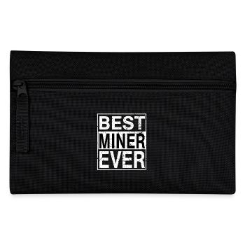Best Miner Ever Miner Gift - Pencil Case - black - Front